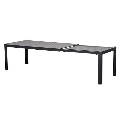 Azura Extension Outdoor Dining Table 195|255cm | Gunmetal