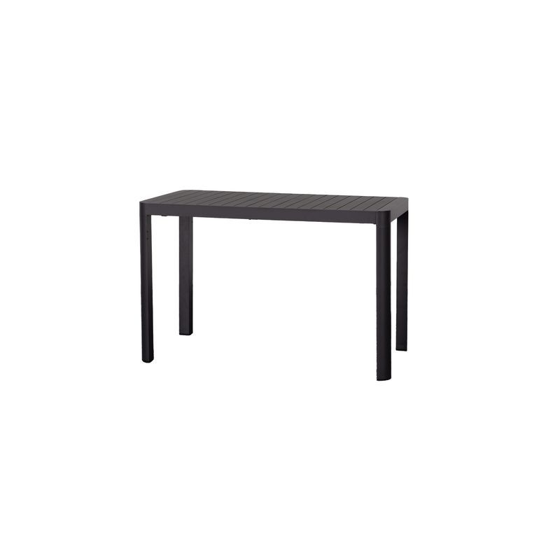 Azura Extension Outdoor Bar Table 150|195cm | Gunmetal