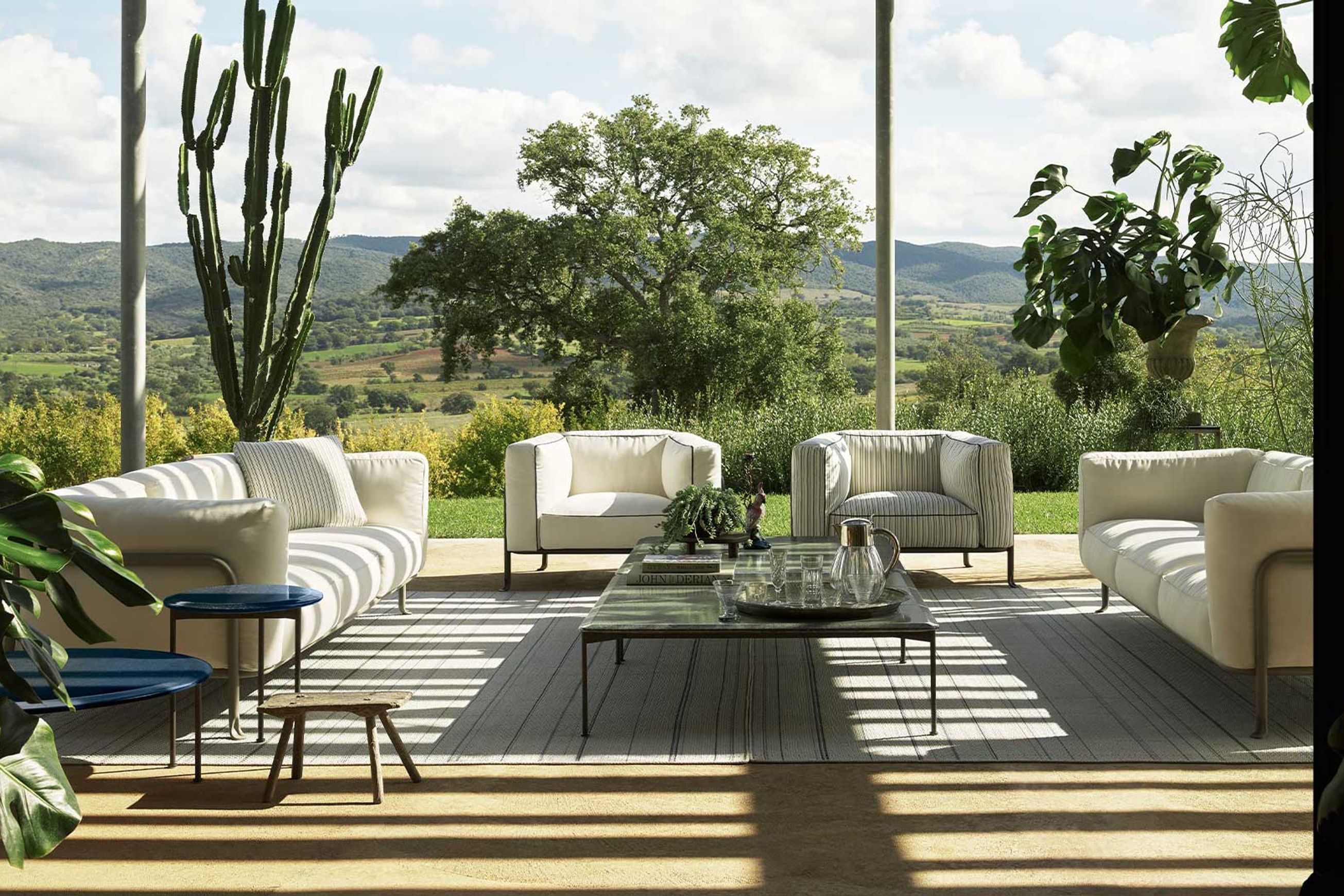 B&B Italia Outdoor Borea 3-Seater Sofa