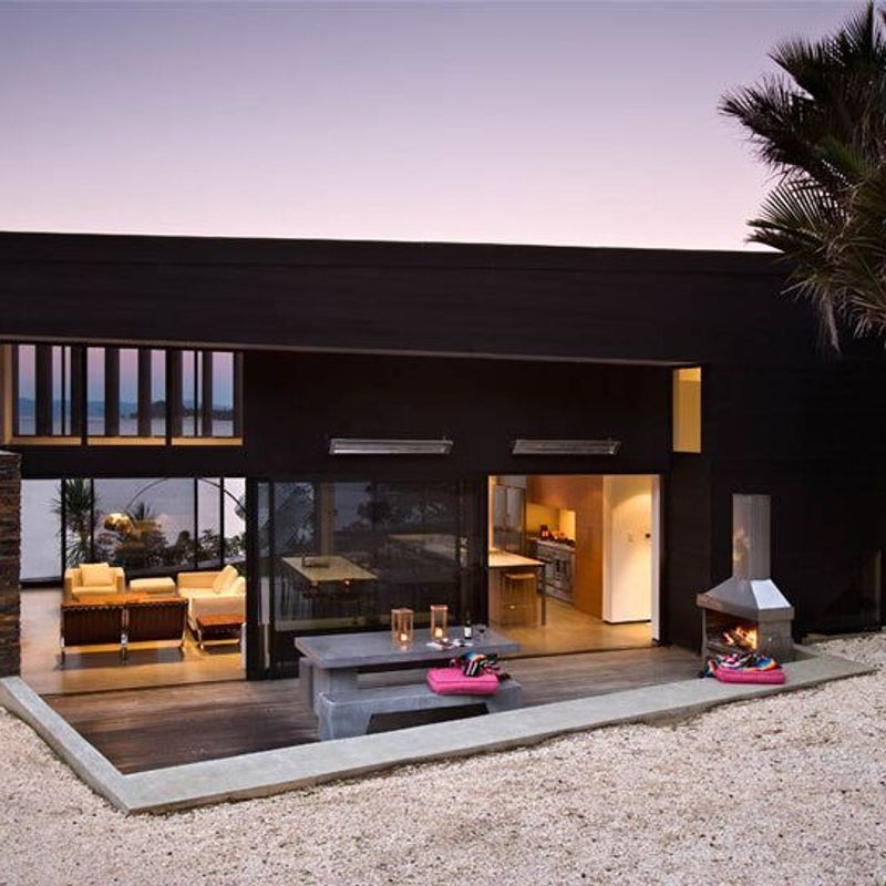 Custom 304 Stainless Fireplace