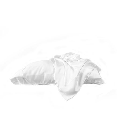 Silky Soft Bamboo Pillowcase Set - White
