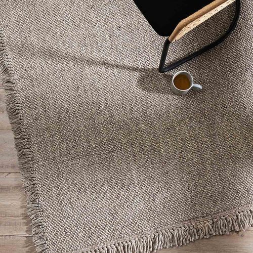 Baya Ulster Floor Rug - Taupe | Four Sizes