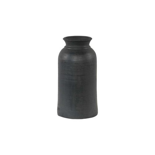 Clay Vase - Charcoal