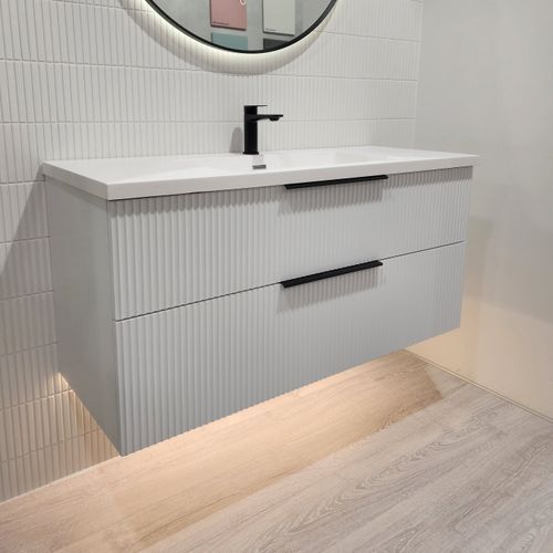 Code Piper 1200 2 Drawer Vanity Range - 2 Colours