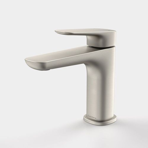 Caroma Contura II Basin Mixer - Brushed Nickel