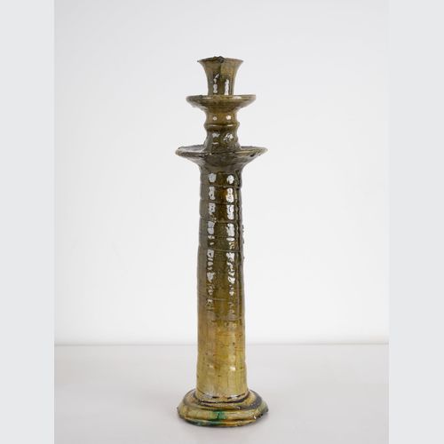 Moroccan Mustard Candle Holder