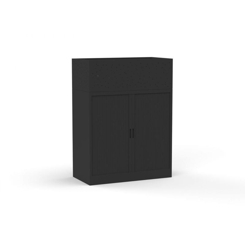 Titan Tambour door incl Planter Box 900 Black