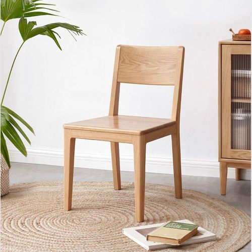 Bremen Natural Solid Oak Dining Chair