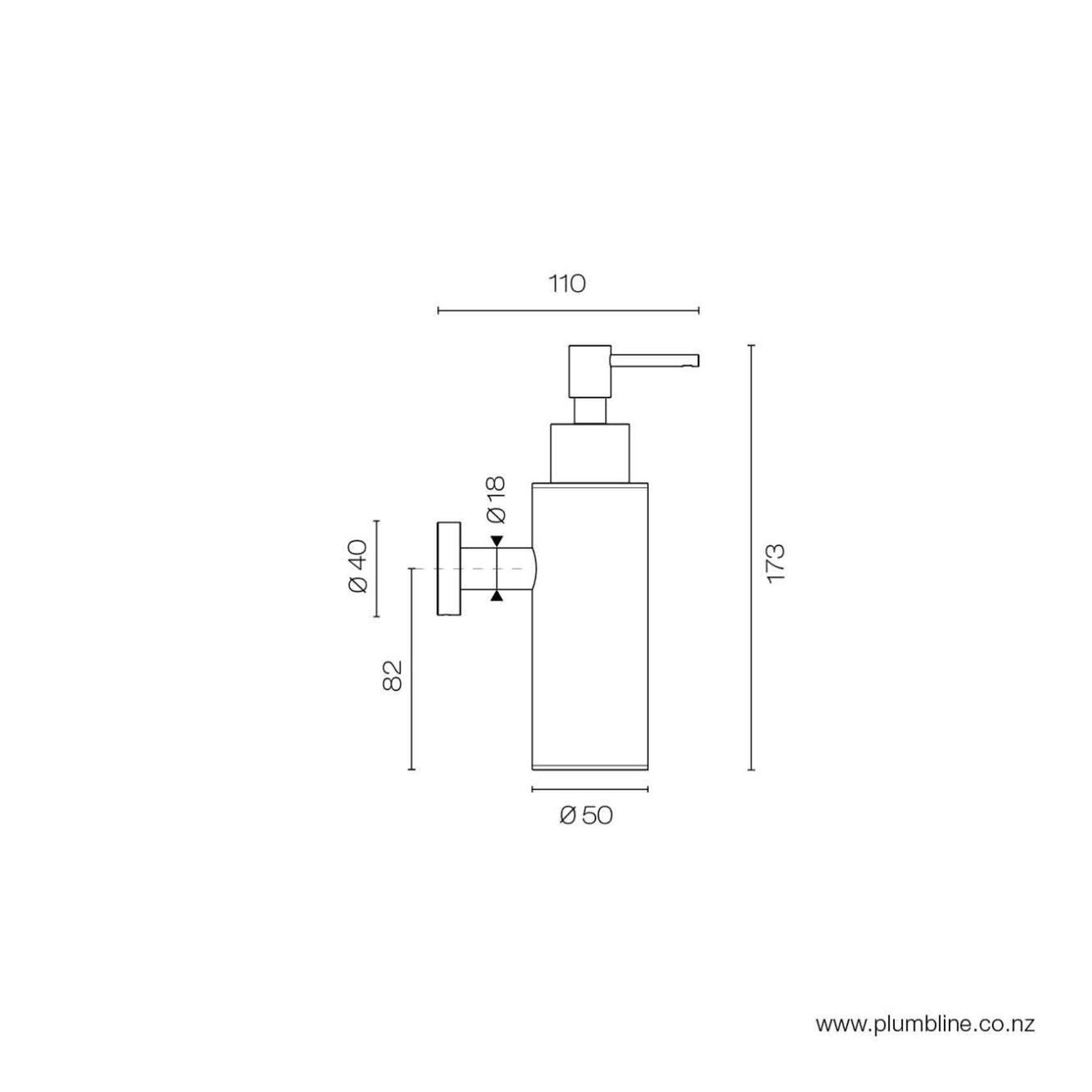 Buddy Wall Mount Soap Dispenser