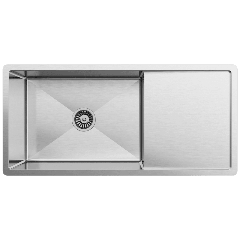 Cody 950x450 Single Bowl w Drain Board Sink