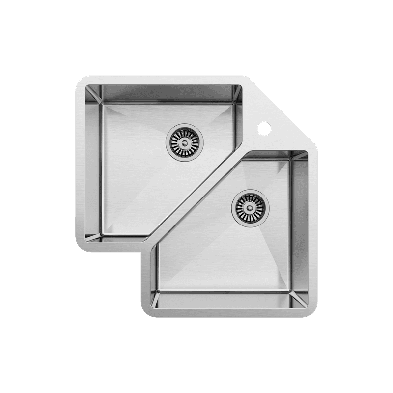 Ella Corner Double Bowl Sink