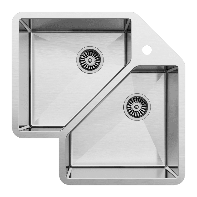 Ella Corner Double Bowl Sink