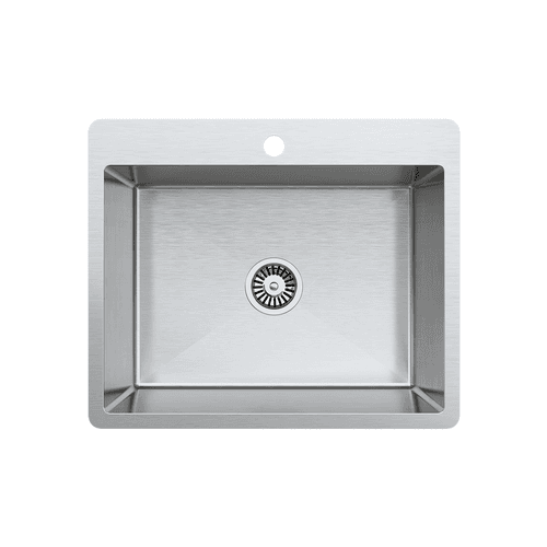 River 600x500 Medium Single Bowl Tap Landing Sink