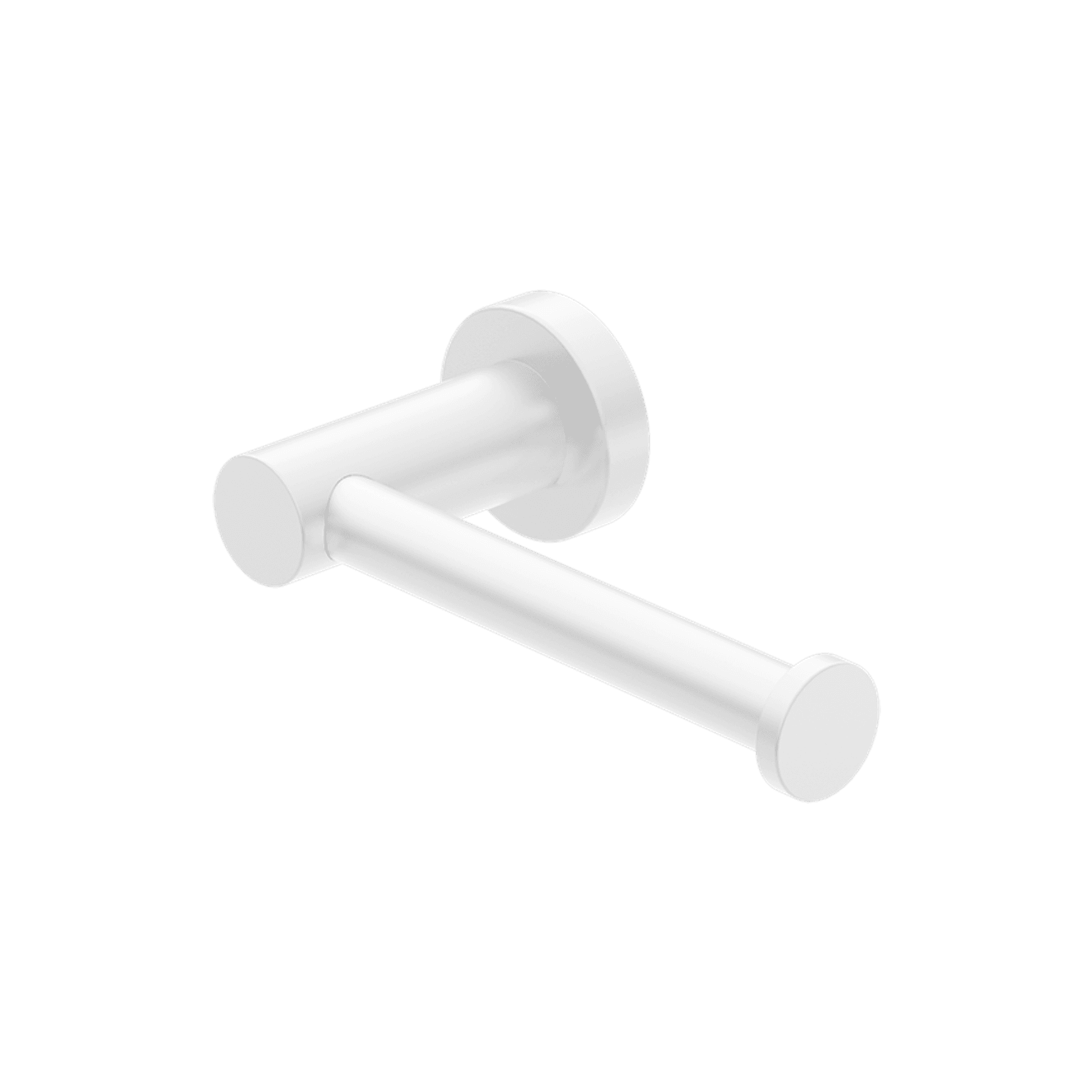 Mecca Toilet Roll Holder Matte White