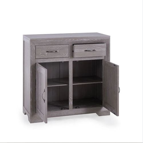 Chamfer Solid Oak Small Sideboard