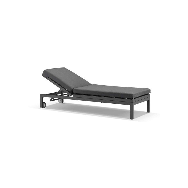 Coast Sun Lounger Charcoal