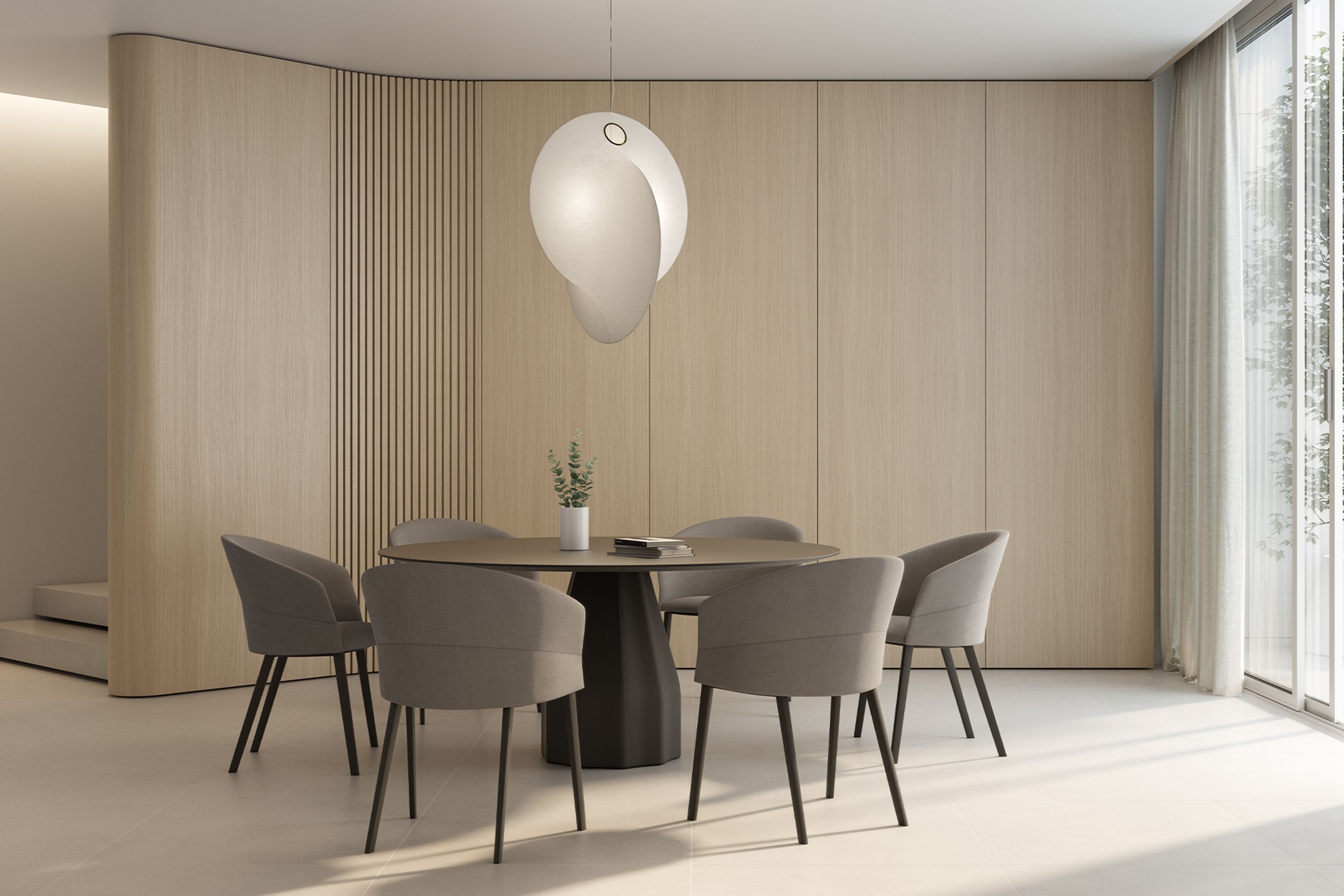 Copa Chair - Four Wooden Legs