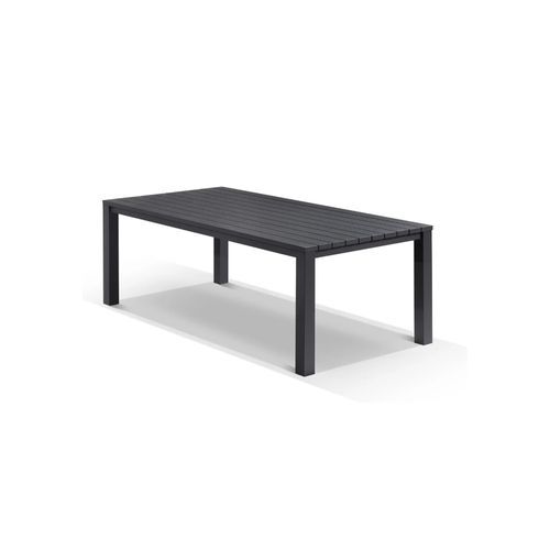 Cove Outdoor Dining Table 220cm | Charcoal