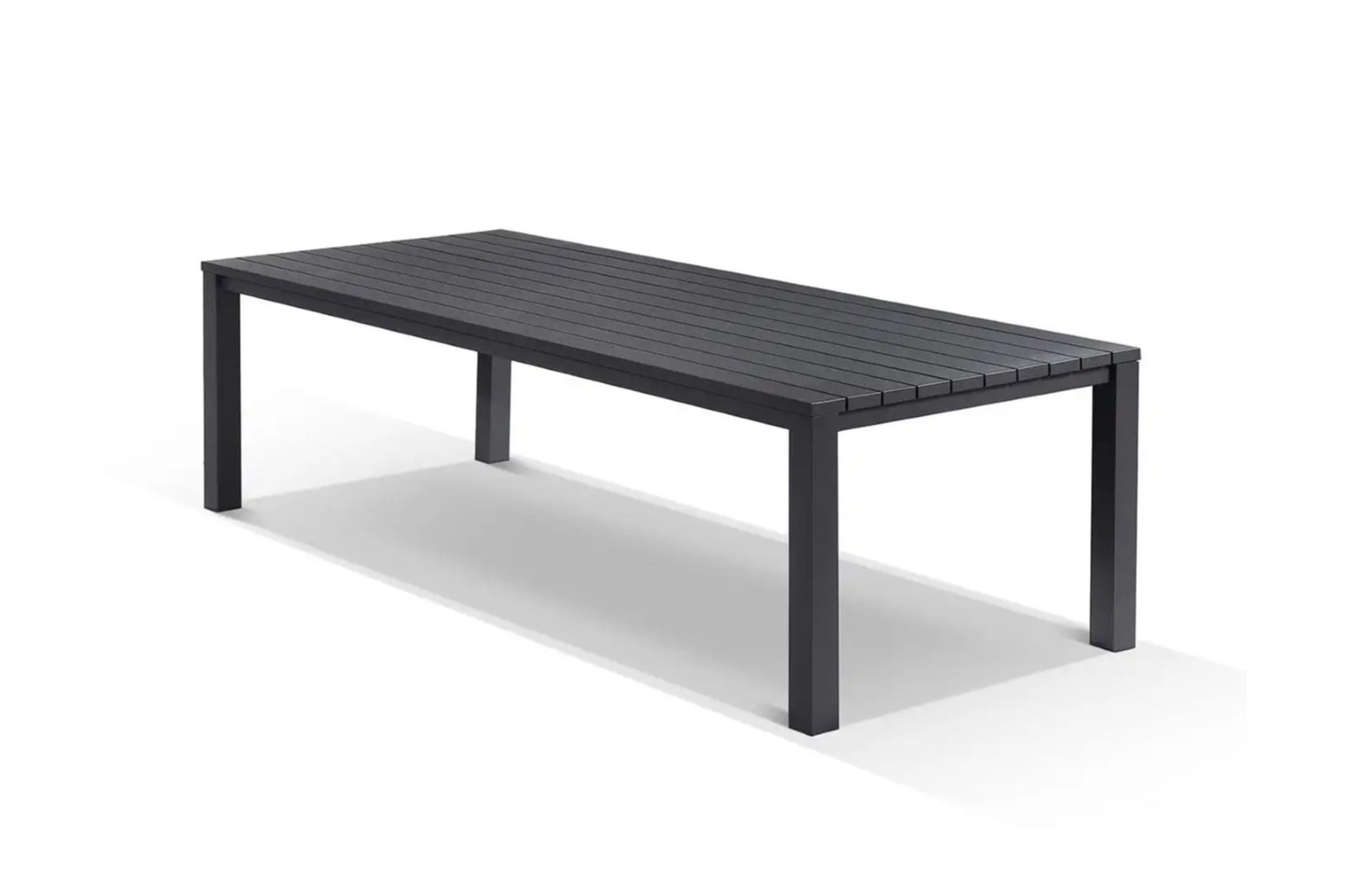 Cove Outdoor Dining Table 280cm | Charcoal