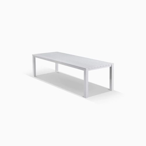Cove Outdoor Dining Table 280cm | White