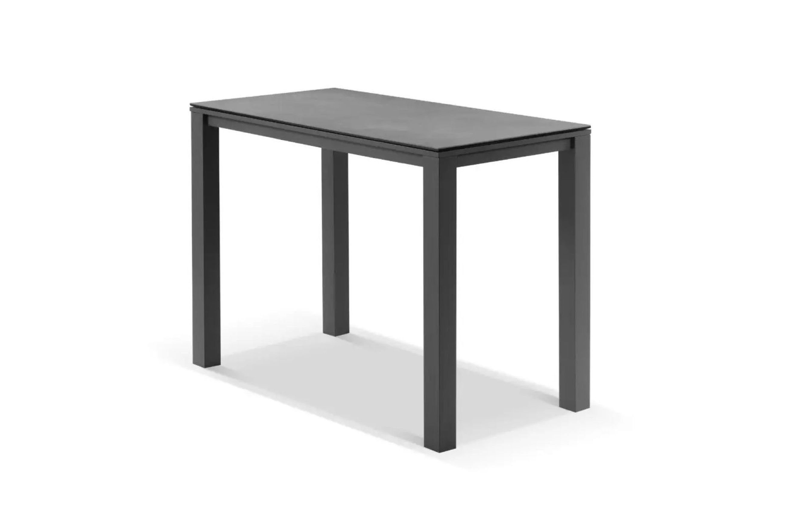 Cove Ceramic Bar Table - Charcoal - 140 x 74 x 105cm