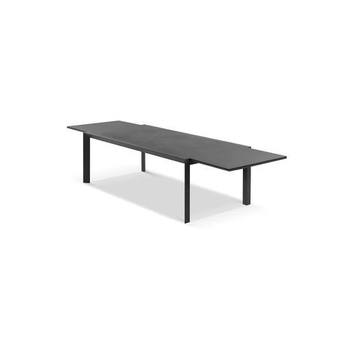 Cove Extension Dining Table 220-340cm - Charcoal