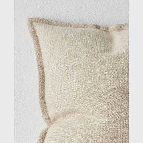 Weave Home Figlio Cushion -  Oyster | 50 x 50cm