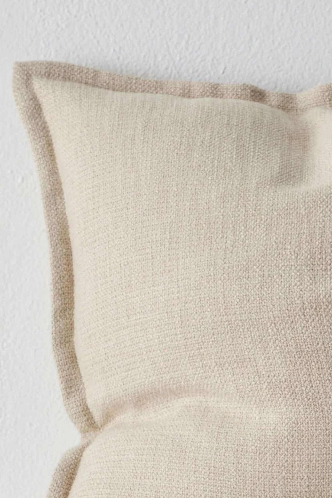Weave Home Figlio Cushion - Oyster | 50 x 50cm