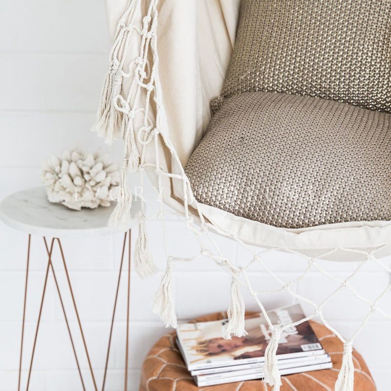 Aruba | Cream Hammock Hanging Chair