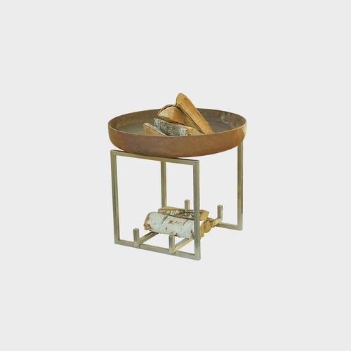 ALFRED RIESS Hekla Steel Fire Pit - Medium