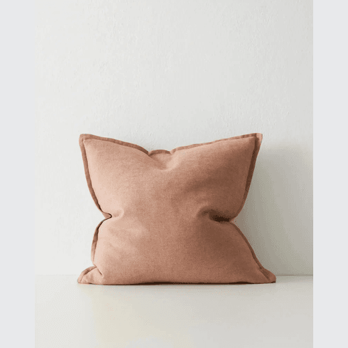 Weave Home Fiore Cushion - Clay | Square and Lumbar