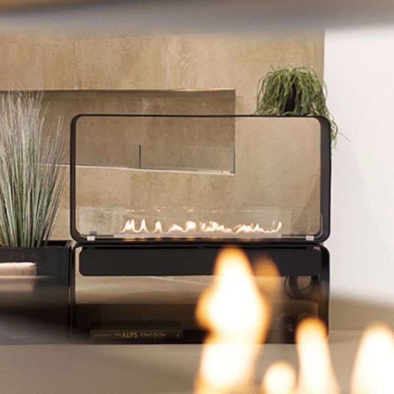 Decoflame Austin Freestanding Net Zero Fireplace