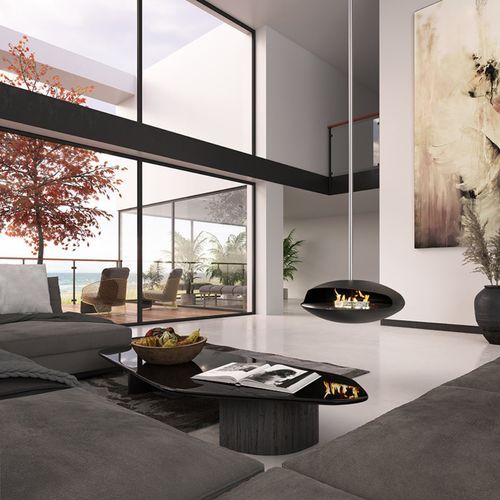 Decoflame Espoo Net Zero Suspended Ceiling Fireplace