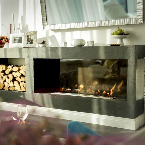 Decoflame Net Zero Fireplace Inserts - Automatic Refill