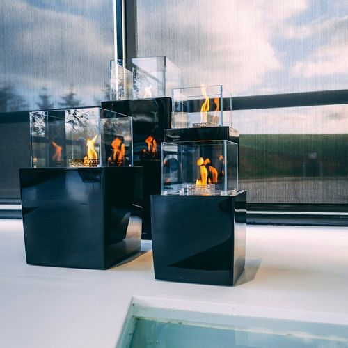 Decoflame Nice Net Zero Freestanding Fireplaces