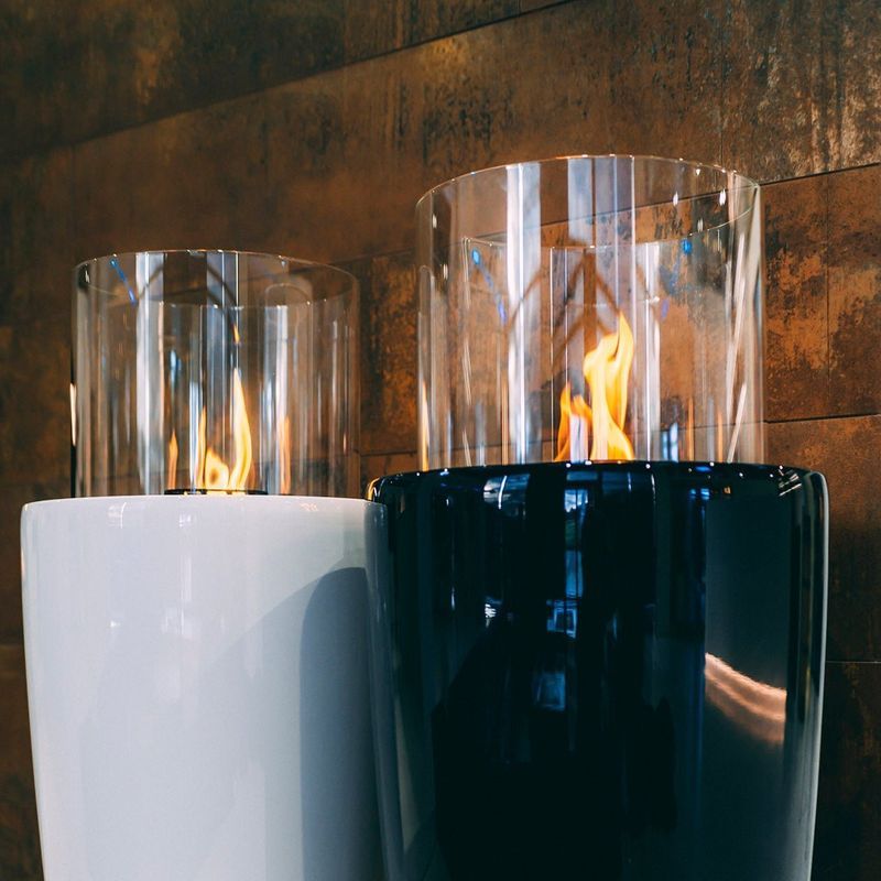 Decoflame Nice Net Zero Freestanding Fireplaces