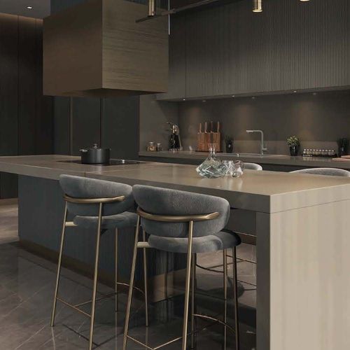 Bar Stools with Back "Carla"