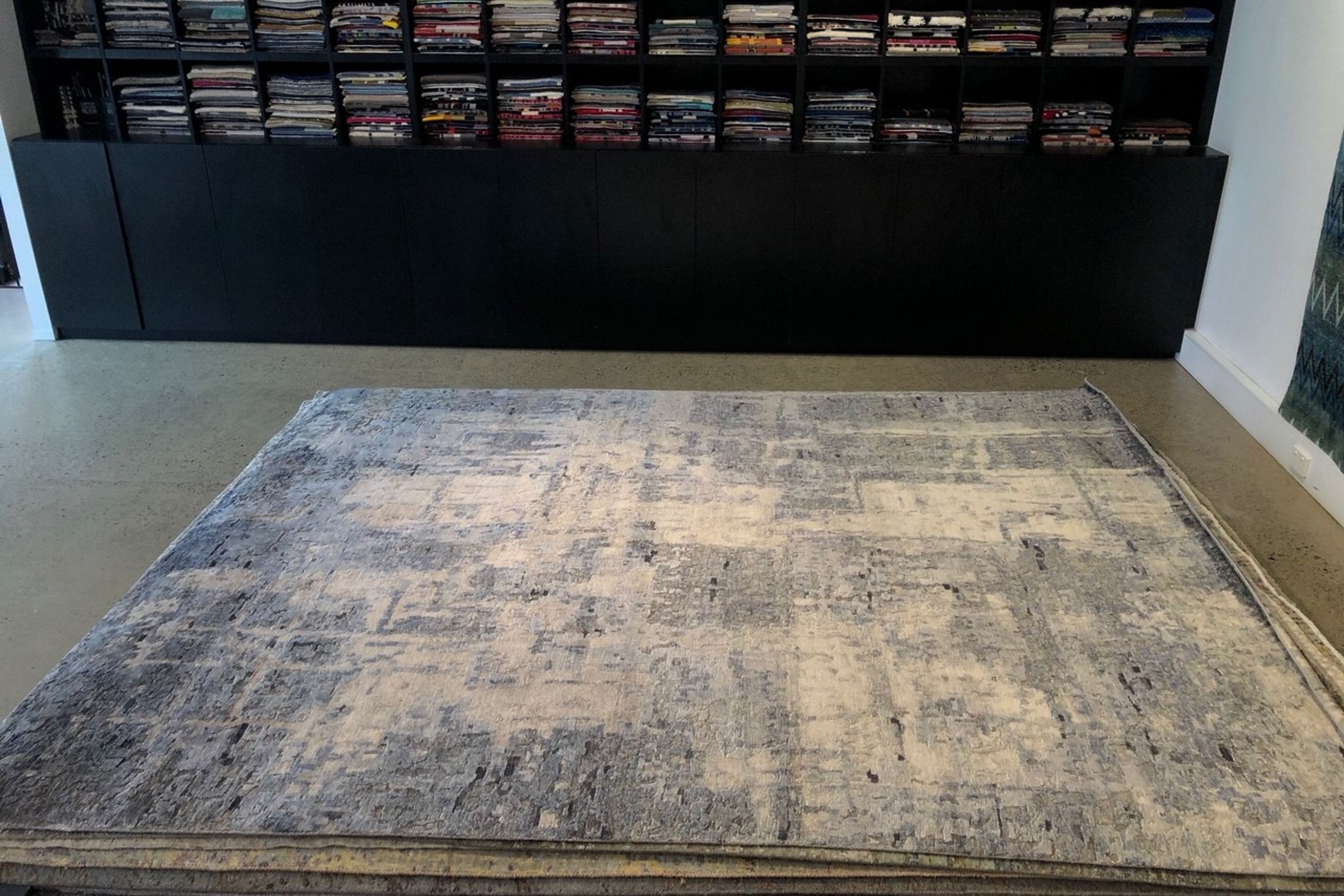 Marello Silver/ Grey l Handknotted Rugs