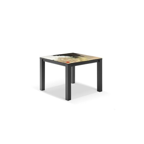 Domiziani Roccia Lava Stone Table With Nivala Chairs