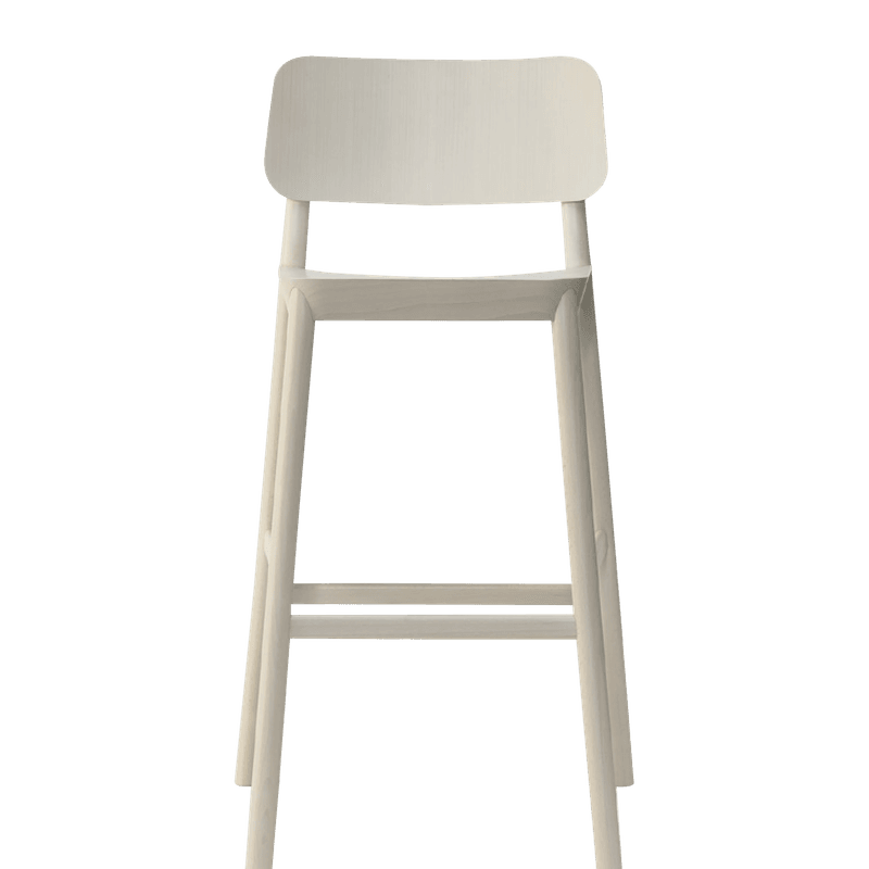 Drum Stool with Backrest