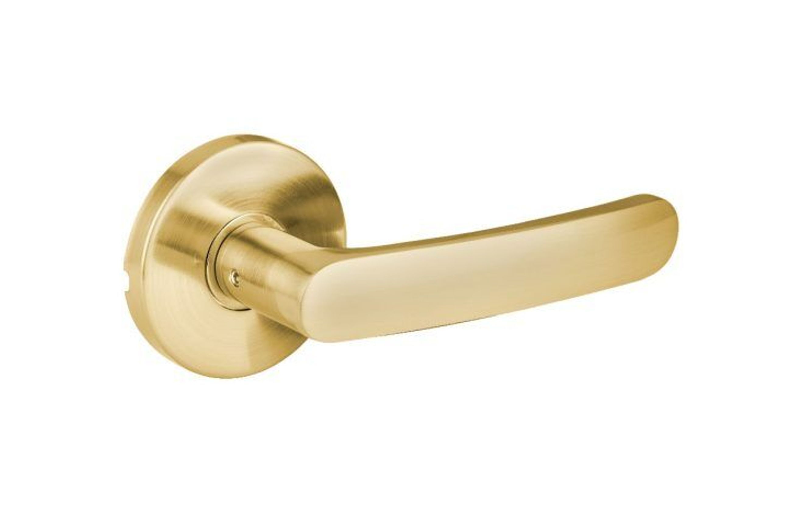 KJ0388 Lever Set Satin Brass