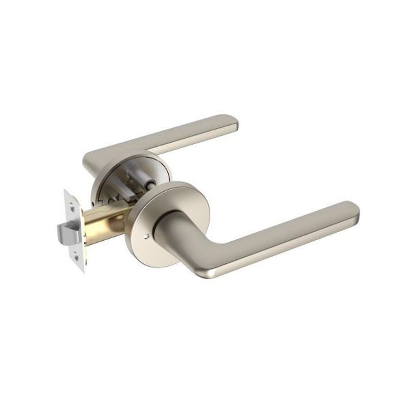 Loft Lever Handle In Matt Brushed Nickel