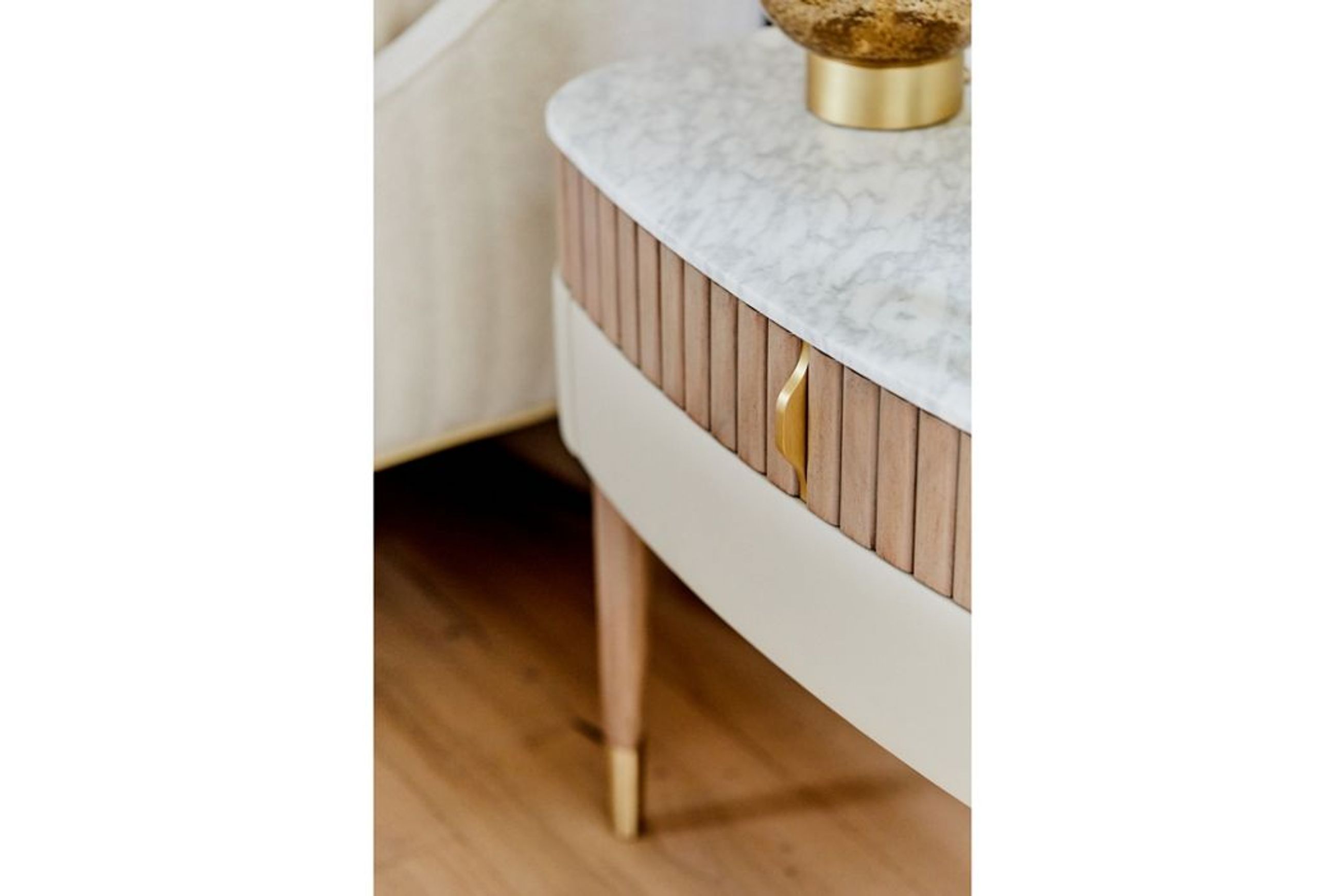 Eden-Rock Bedside Table 2 Drawers