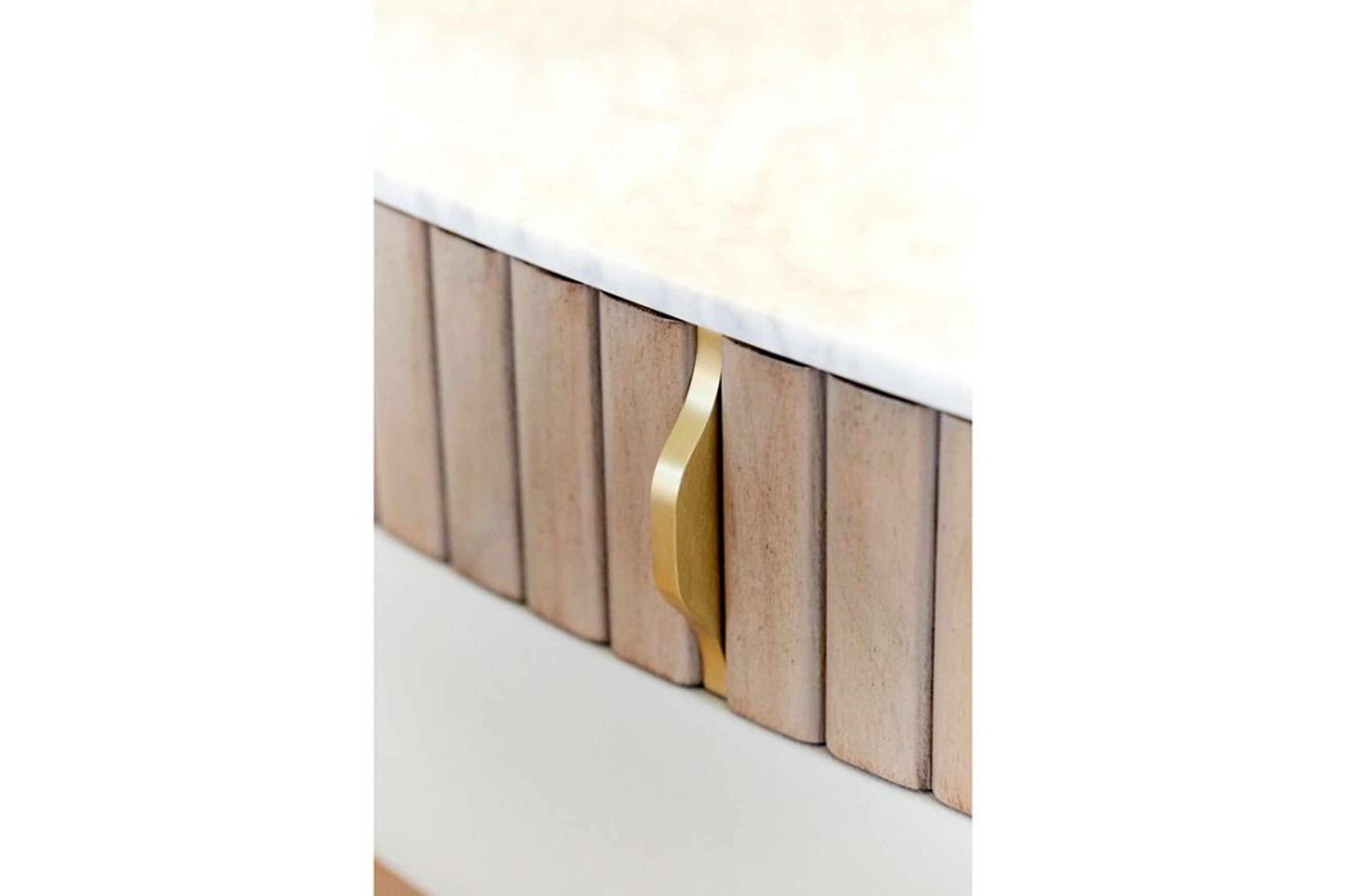Eden-Rock Bedside Table 2 Drawers
