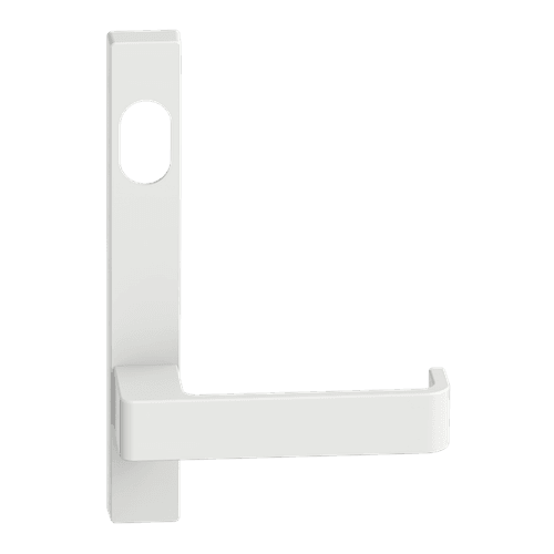 Narrow Plate Lever #31 Cylinder/Concealed WHT