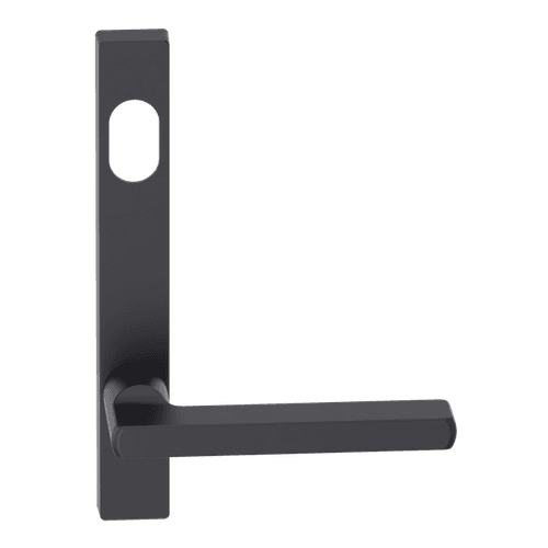 Narrow Plate Lever #33 Cylinder/Concealed BLK