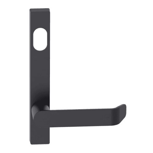 Narrow Plate Lever #34 Cylinder/Concealed BLK
