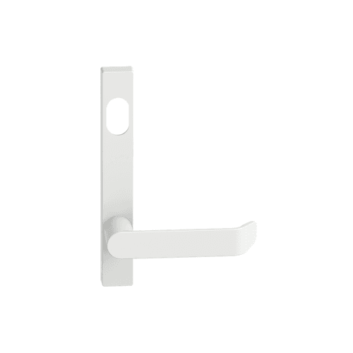 Narrow Plate Lever #34 Cylinder/Concealed WHT