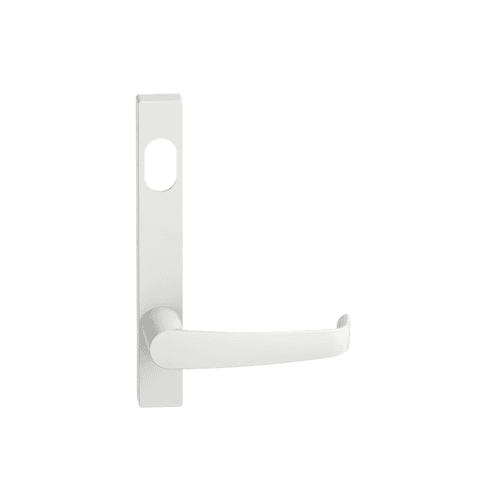 Narrow Plate Lever #37 Cylinder/Concealed WHT