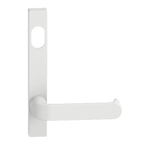 Narrow Plate Lever #36 Cylinder/Concealed WHT
